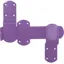Perry Kickover Stable Latch in Purple